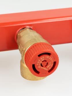 Группа безопасности котла BSS, Nmax UDT 42,6 кВт, с предохранительным клапаном MS 1,5 бар, с подключением расширительного бака