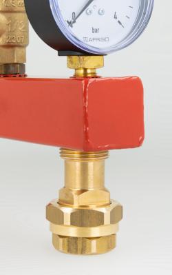 Группа безопасности котла BSS, Nmax UDT 42,6 кВт, с предохранительным клапаном MS 1,5 бар, с расширительного бака с быстроразъемным соединением