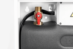 PrimoBox AZB 201 с гидрострелкой, 1 контур без смешивания и 1 контур с термостатическим клапаном ATM