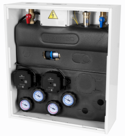 PrimoBox AZB 201 с гидрострелкой, 1 контур без смешивания и 1 контур с термостатическим клапаном ATM