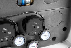 PrimoBox AZB 201 с гидрострелкой, 1 контур без смешивания и 1 контур с термостатическим клапаном ATM