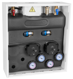 PrimoBox AZB 211 с гидрострелкой, 2 контура с термостатическим клапаном ATM