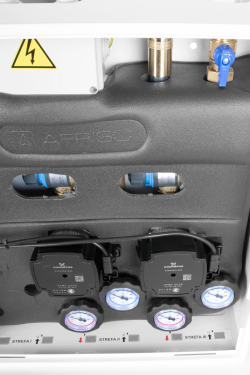 PrimoBox AZB 211 с гидрострелкой, 2 контура с термостатическим клапаном ATM