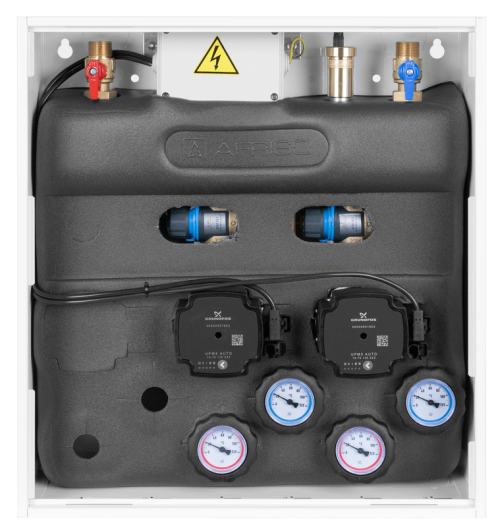7621100 PrimoBox AZB 211 с гидрострелкой, 2 контура с термостатическим клапаном ATM - Фотогалерея AFRISO 1