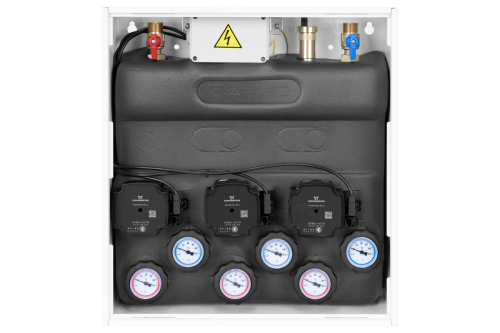 7630000 PrimoBox AZB 300 с гидрострелкой, 3 контура без смешивания - Фотогалерея AFRISO 1