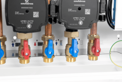 PrimoBox AHB 642 с пластинчатым теплообменником, с ATV 45°C и клапаном AZV