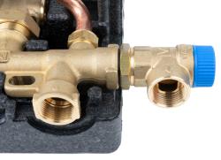 Насосная группа WZS 100 для ГВС с изоляцией и предохранительным клапаном (6 бар)