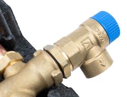 Насосная группа WZS 100 для ГВС с изоляцией и предохранительным клапаном (6 бар)