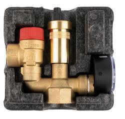 Группа безопасности котла KSG mini, Nmax UDT 73,6 кВт, с предохранительным клапаном MS 3 бар