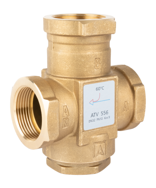 1655610 Термический клапан ATV 556, DN32, ВР1 1/4", kvs 9, 60°C - Фотогалерея AFRISO 1