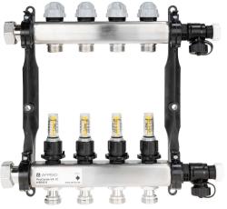 ProCalida VA 1C из нержавеющей стали, 4 контура, гайки ВРП1'', 0,5 - 4,0 л/мин
