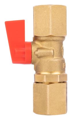 Манометрический кран AMC 3-ходовой, 2x гайка ВРП1/2'' x контрольное соединение НР1/2''