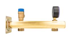 Группа безопасности ГВС BSB, Nmax UDT 111,5 кВт, с предохранительным клапаном MSW 6 бар, с подключением расширительного бака