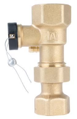Быстроразъемное соединение ASK, для расширительного бака, с контрольным клапаном, 2x ВР3/4".