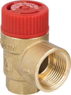 Предохранительный клапан для центрального отопления MS, 1,5 бар, ВР3/4" x ВР1"