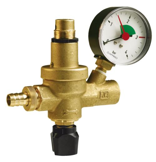 42406 Арматура для автоматического заполнения систем FAM, 0,5÷3,0 бар, ВРП1/2", с манометром - Фотогалерея AFRISO 1