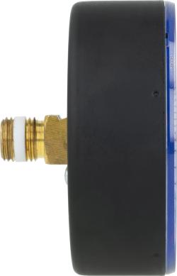 Термоманометр TM 80, fi80 мм, 0÷4 бар, 20÷120°C, НР1/4", ax, кл. 2,5