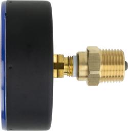 Термоманометр TM 80, fi80 мм, 0÷4 бар, 20÷120°C, НР1/4", ax, кл. 2,5