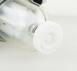 Масляный фильтр со встроенным воздухоотводчиком FloCo-Top-2CM Si, соединение НР3/8" x ВР3/8", короткий пластиковый фильтрующий элемент 50 мкм