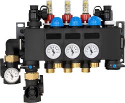ProCalida CC на 3 контура отопления, ротаметры 0,75÷3,75 л/мин
