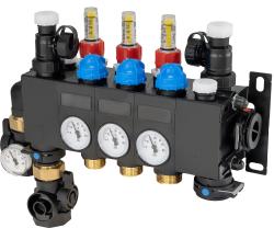 ProCalida CC на 3 контура отопления, ротаметры 0,75÷3,75 л/мин