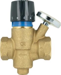 Термостатический балансировочный клапан ATB 110 для циркуляции ГВС, DN20, 40÷65°C, kv 1,5 м³/ч