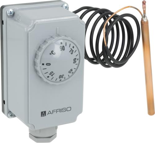 6742100 Термостат погружной TC2, 0÷90°C, внешняя настройка, капилляр 1000 мм - Фотогалерея AFRISO 1