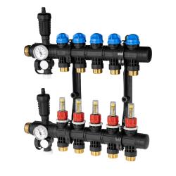 ProCalida EF1 на 5 контуров отопления, ротаметры 0,2÷1,6 л/мин