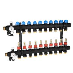 ProCalida EF1 на 10 контуров отопления, ротаметры 0,2÷1,6 л/мин