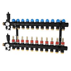 ProCalida EF1 на 11 контуров отопления, ротаметры 0,2÷1,6 л/мин