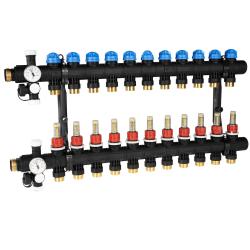 ProCalida EF1 на 11 контуров отопления, ротаметры 0,2÷1,6 л/мин