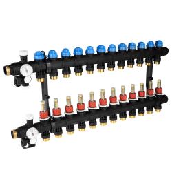 ProCalida EF1 на 12 контуров отопления, ротаметры 0,2÷1,6 л/мин