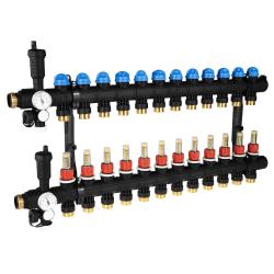 ProCalida EF1 на 12 контуров отопления, ротаметры 0,2÷1,6 л/мин