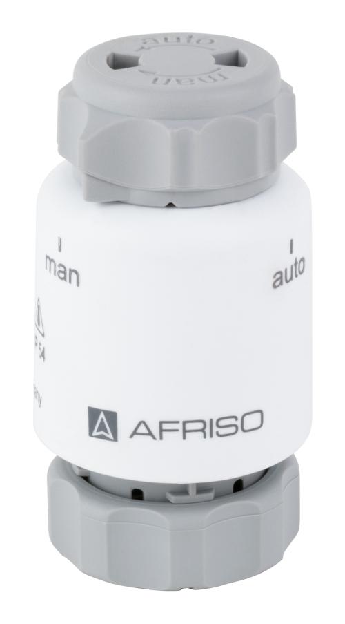 79015 Термоэлектрический привод TSA-02 FO, ВР m³0x1,5 мм, 24 В AC/DC, НЗ, функция ручного управления - Фотогалерея AFRISO 1