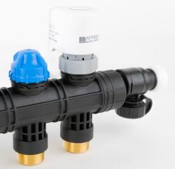 Термоэлектрический привод TSA-03, ВР m³0x1,5 мм, 230 В AC со вспомогательным выключателем, НЗ