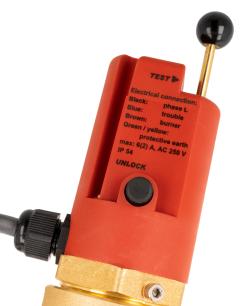 Электромеханический датчик контроля низкого уровня воды в котле WMS-WP6, с блокировкой