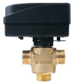 3-ходовой зональный клапан AZV 643, DN20, НРП1", Kvs 8 м³/ч