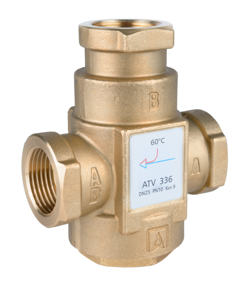 1633610 Термический клапан ATV 336, DN25, ВР1", kvs 9, 60°C - Фотогалерея AFRISO 1