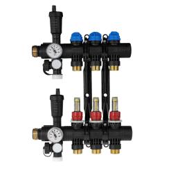 ProCalida EF1 на 3 контура отопления, ротаметры 0,2÷1,6 л/мин