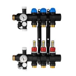 ProCalida EF1 на 3 контура отопления, ротаметры 0,2÷1,6 л/мин