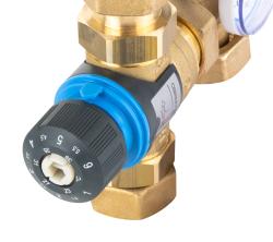 Насосно-смесительный узел BTU 501 для теплого пола с клапаном ATM, насос Grundfos UPm³ Auto