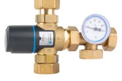 Насосно-смесительный узел BTU 501 для теплого пола с клапаном ATM, насос Grundfos UPm³ Auto