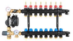 Насосно-смесительный узел BTU 501 для теплого пола с клапаном ATM, насос Grundfos UPm³ Auto