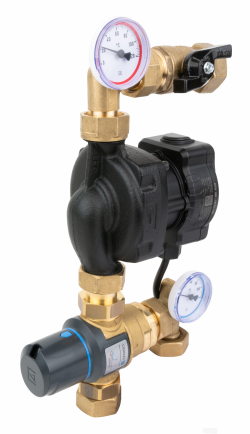 Насосно-смесительный узел BTU 502 AP для теплого пола с клапаном ATM 761, насос AFRISO APH 160