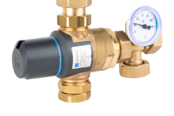 Насосно-смесительный узел BTU 502 AP для теплого пола с клапаном ATM 761, насос AFRISO APH 160