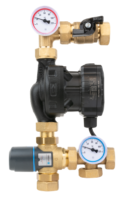 Насосно-смесительный узел BTU 501 AP для теплого пола с клапаном ATM 561, насос AFRISO APH 160