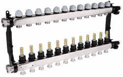 ProCalida VA 1C из нержавеющей стали, 12 контуров, гайки ВРП1'', 0,5 - 4,0 л/мин