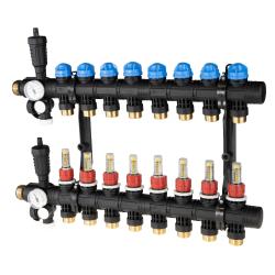 ProCalida EF1 на 8 контуров отопления, ротаметры 0,2÷1,6 л/мин