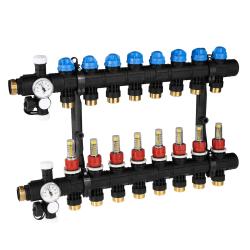 ProCalida EF1 на 8 контуров отопления, ротаметры 0,2÷1,6 л/мин