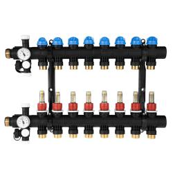 ProCalida EF1 на 8 контуров отопления, ротаметры 0,2÷1,6 л/мин